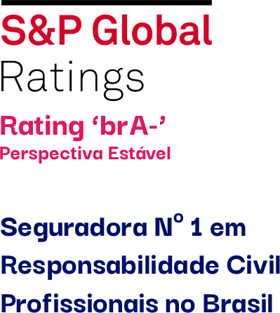 Logo S&P Global - Seguiradora nº1 em responsabilidade civil